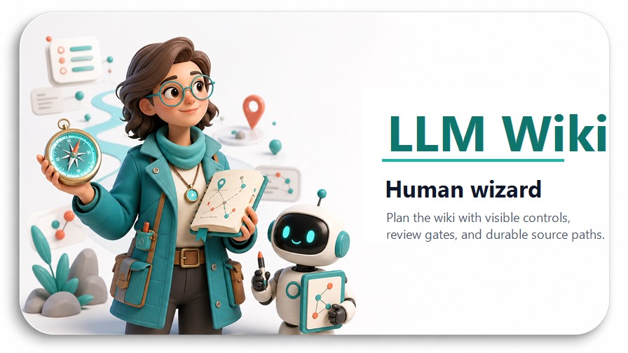 Human visual entry for the LLM Wiki Setup Wizard.